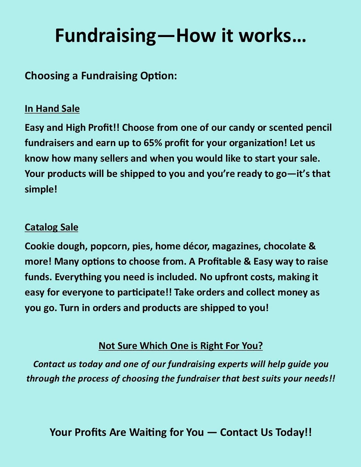Fundraising How It Works