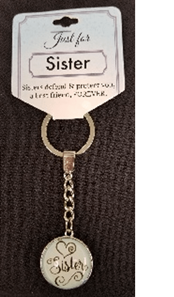 sister keychain